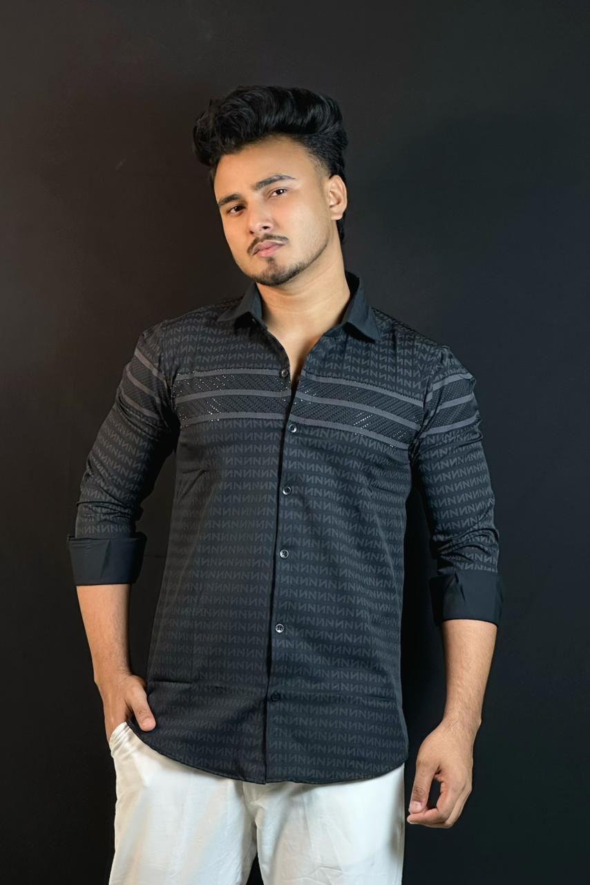 Chinese “N” Shape Black Stone